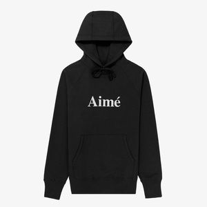 Aimé Leon Dore vintage graphic hoodie black